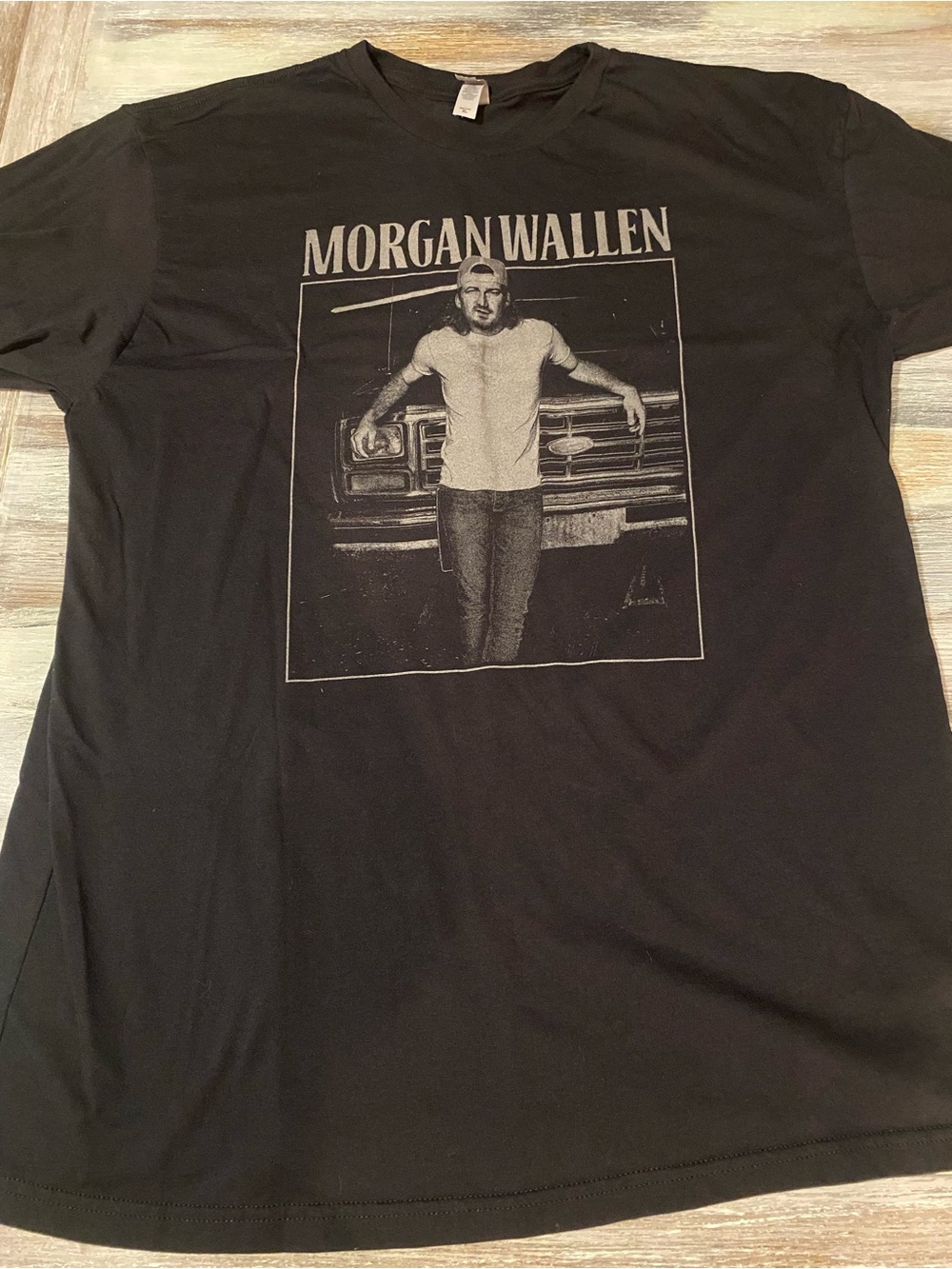 Morgan Wallen graphic t-shirt Mens Womans xl country singer black shirt